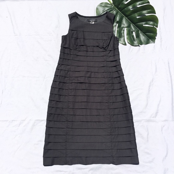 layered sheath dress